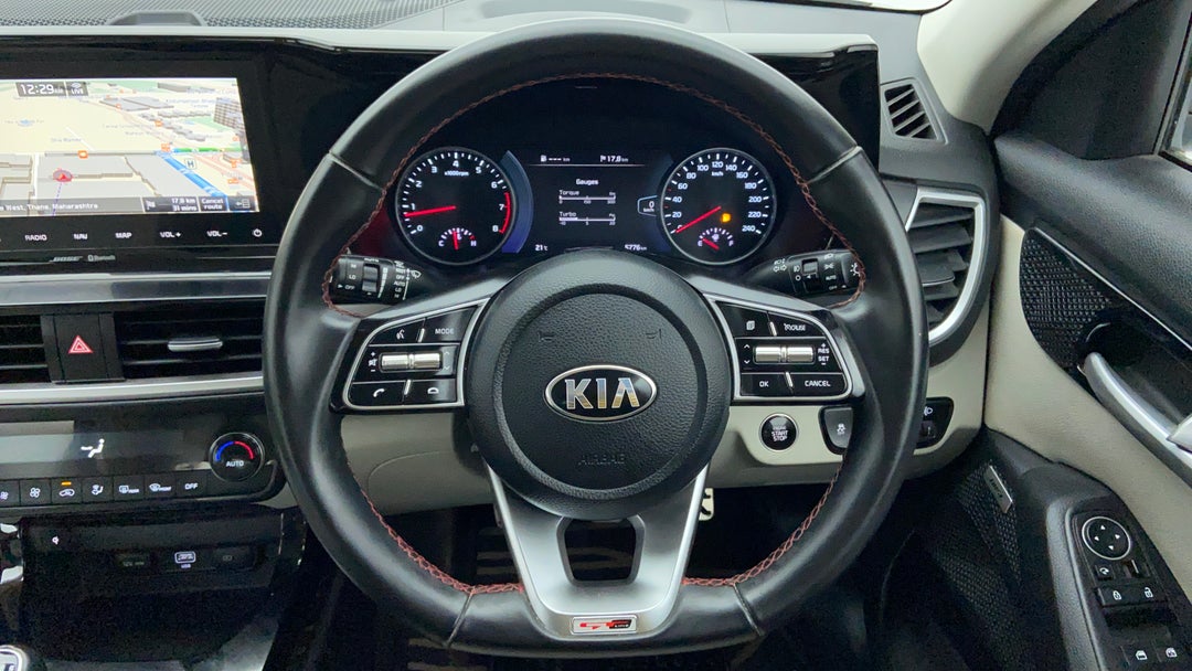 Steering Wheel Close Up