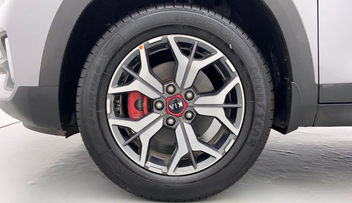 2019 KIA SELTOS GTX+ 1.4 MT, Petrol, Manual, 5,931 km, Left Front Wheel