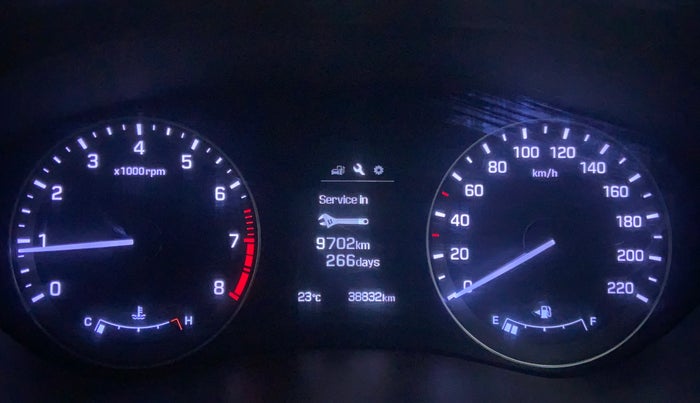 2016 Hyundai Elite i20 ASTA 1.2 (O), Petrol, Manual, 38,686 km, Odometer View