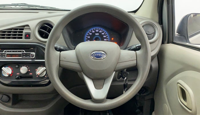 2017 Datsun Redi Go T (O), Petrol, Manual, 30,239 km, Steering Wheel Close Up