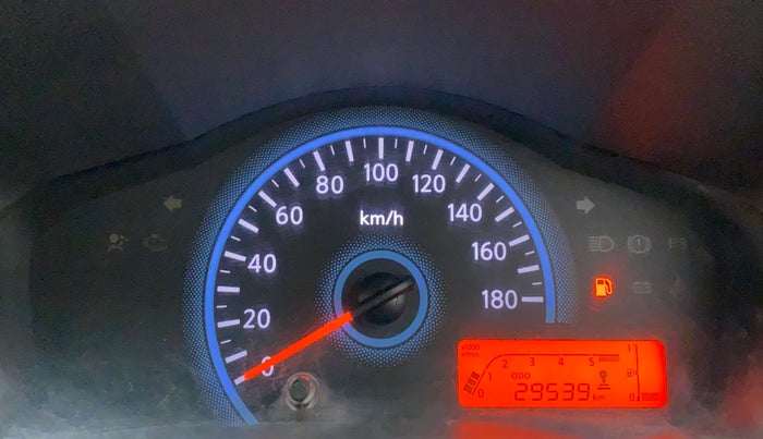 2017 Datsun Redi Go T (O), Petrol, Manual, 30,239 km, Odometer Image