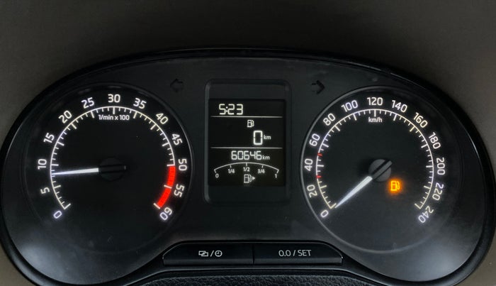 2014 Skoda Rapid 1.5 TDI MT Ambition Plus, Diesel, Manual, 60,646 km, Odometer Image