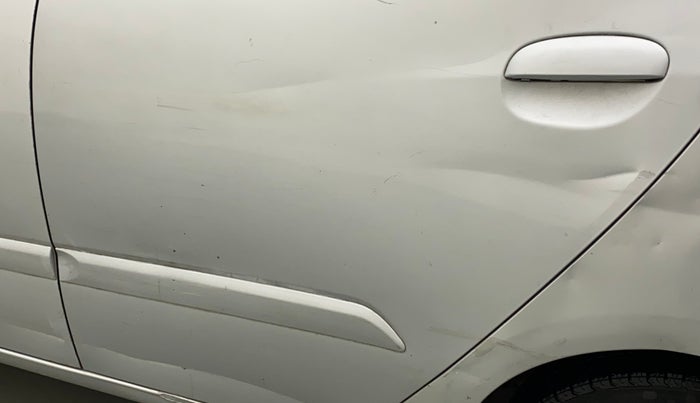 2010 Hyundai i10 SPORTZ (O) 1.2, Petrol, Manual, 66,858 km, Rear left door - Slightly dented