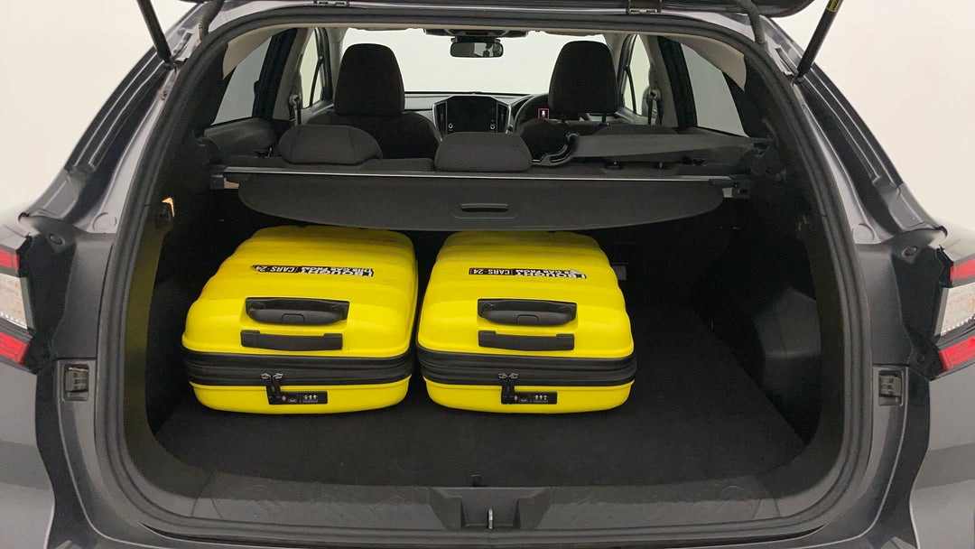 Boot Inside View with Luggage