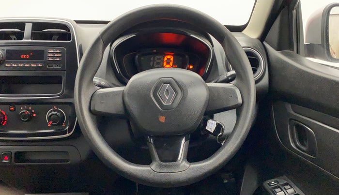 2017 Renault Kwid RXL 1.0, Petrol, Manual, 60,748 km, Steering Wheel Close Up