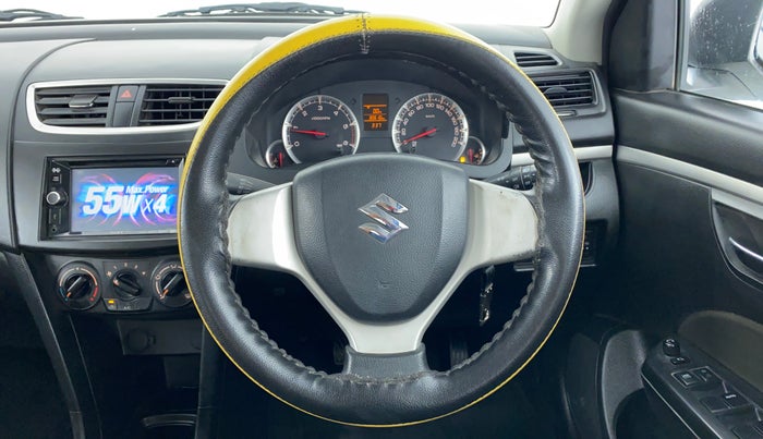 2015 Maruti Swift VDI, Diesel, Manual, Steering Wheel Close Up