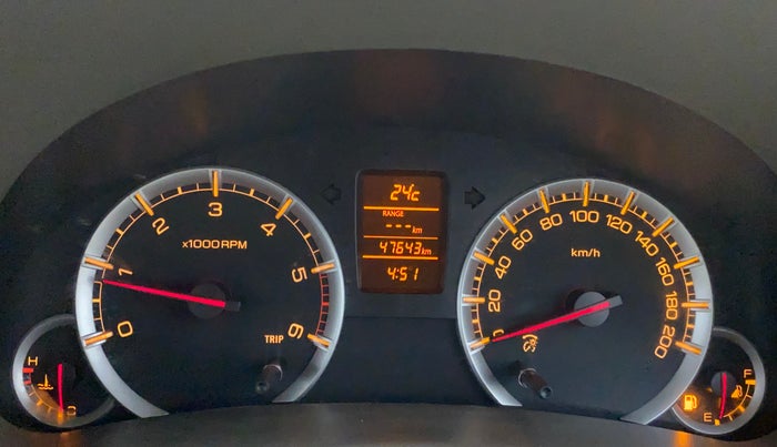 2013 Maruti Ertiga ZDI, Diesel, Manual, 47,643 km, Odometer Image