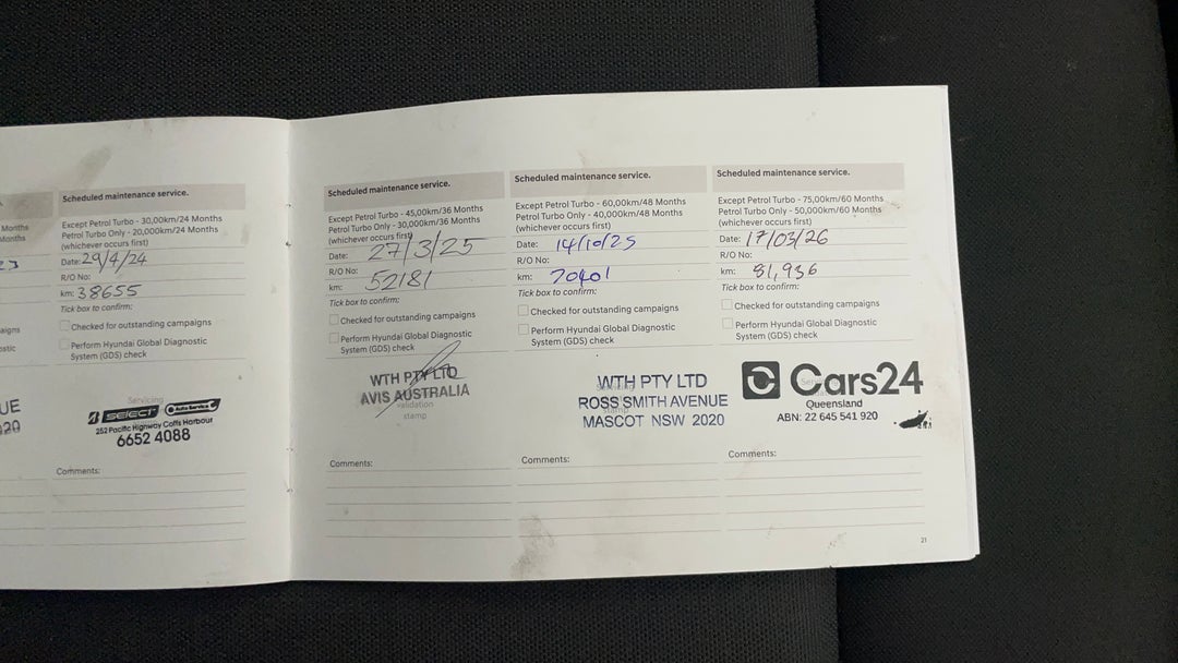 2022 Hyundai Staria Staria, Automatic, 81937 km, Service History