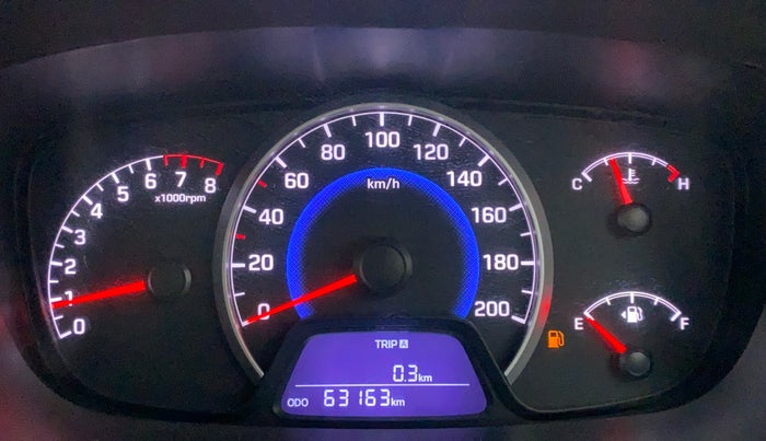 2016 Hyundai Grand i10 SPORTZ 1.2 KAPPA VTVT, Petrol, Manual, 63,204 km, Odometer Image