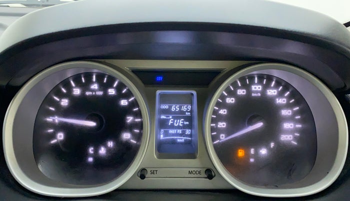 2017 Tata TIGOR XT PETROL, Petrol, Manual, 65,169 km, Odometer Image