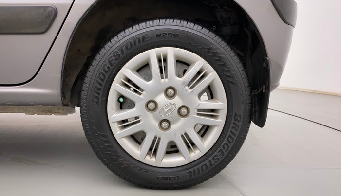 2012 Hyundai Santro Xing GLS, Petrol, Manual, 42,483 km, Left Rear Wheel