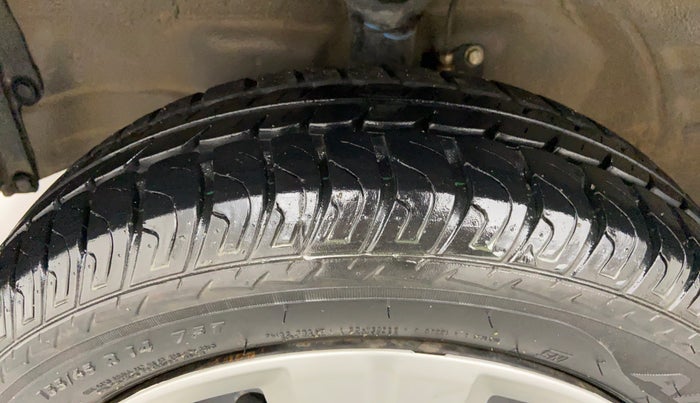 2018 Maruti Wagon R 1.0 VXI, Petrol, Manual, 6,781 km, Left Front Tyre Tread