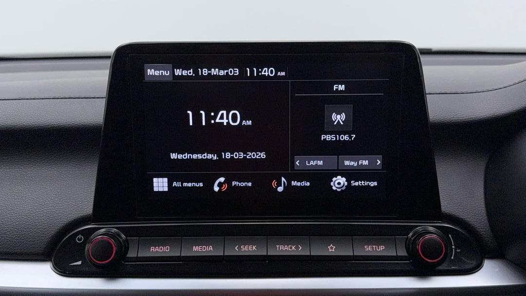 2023 Kia Cerato S Safety Pack, Automatic, 88286 km, Infotainment System