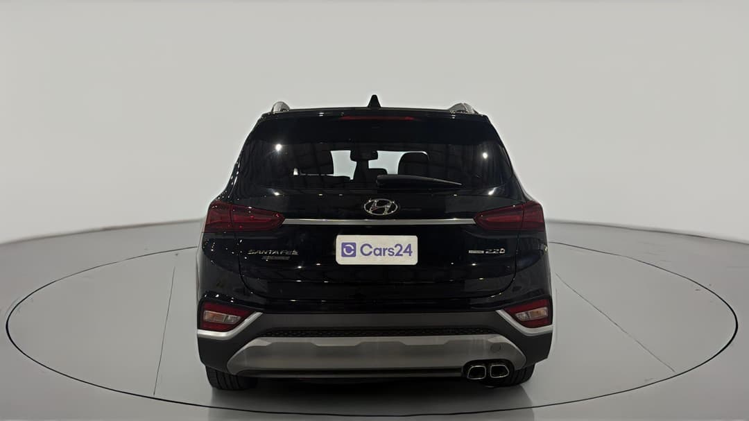 2020 Hyundai Santa Fe Highlander Crdi Blk-bge (AWD), Automatic, 99473 km, Back/Rear View