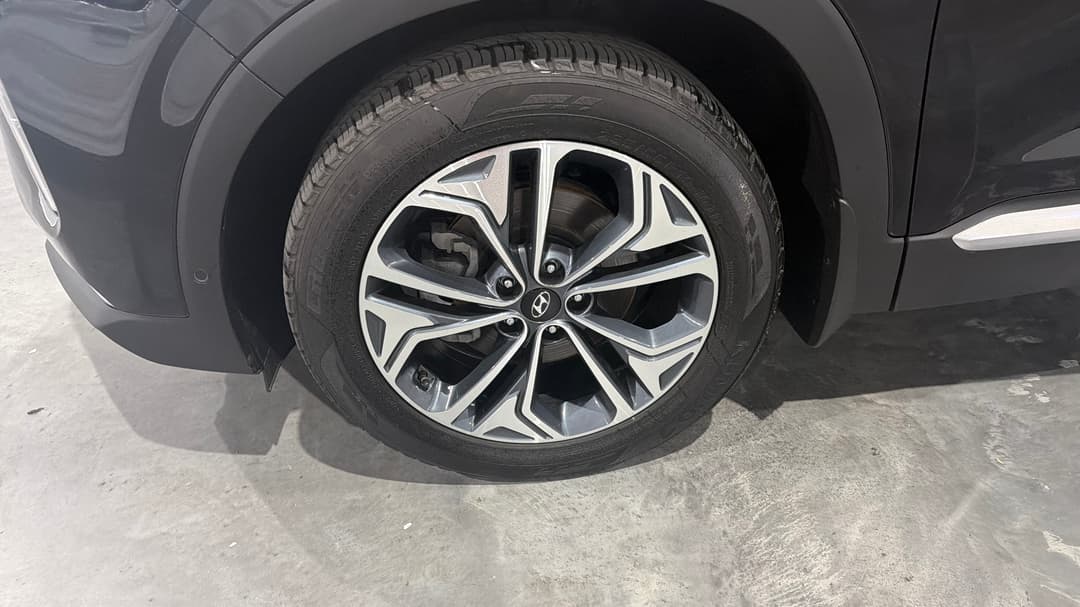 2020 Hyundai Santa Fe Highlander Crdi Blk-bge (AWD), Automatic, 99473 km, Left Front Wheel