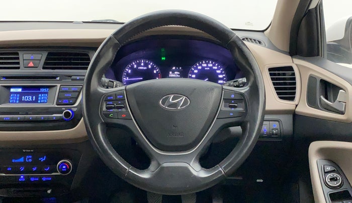 2015 Hyundai Elite i20 ASTA 1.2, Petrol, Manual, 1,20,248 km, Steering Wheel Close Up