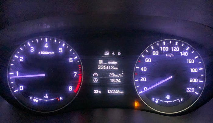 2015 Hyundai Elite i20 ASTA 1.2, Petrol, Manual, 1,20,248 km, Odometer Image