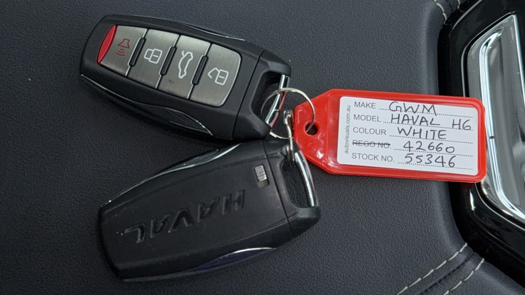 2022 GWM Haval H6 Ultra, Automatic, 64268 km, Key Close-up