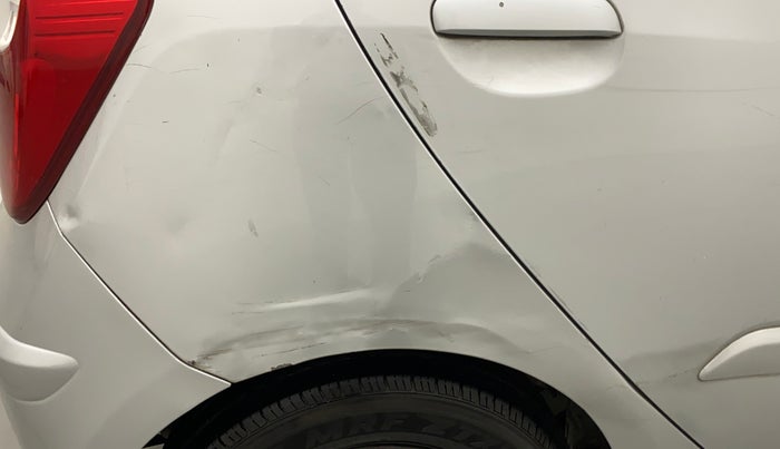 2011 Hyundai i10 SPORTZ 1.2, Petrol, Manual, 69,232 km, Right quarter panel - Paint has minor damage