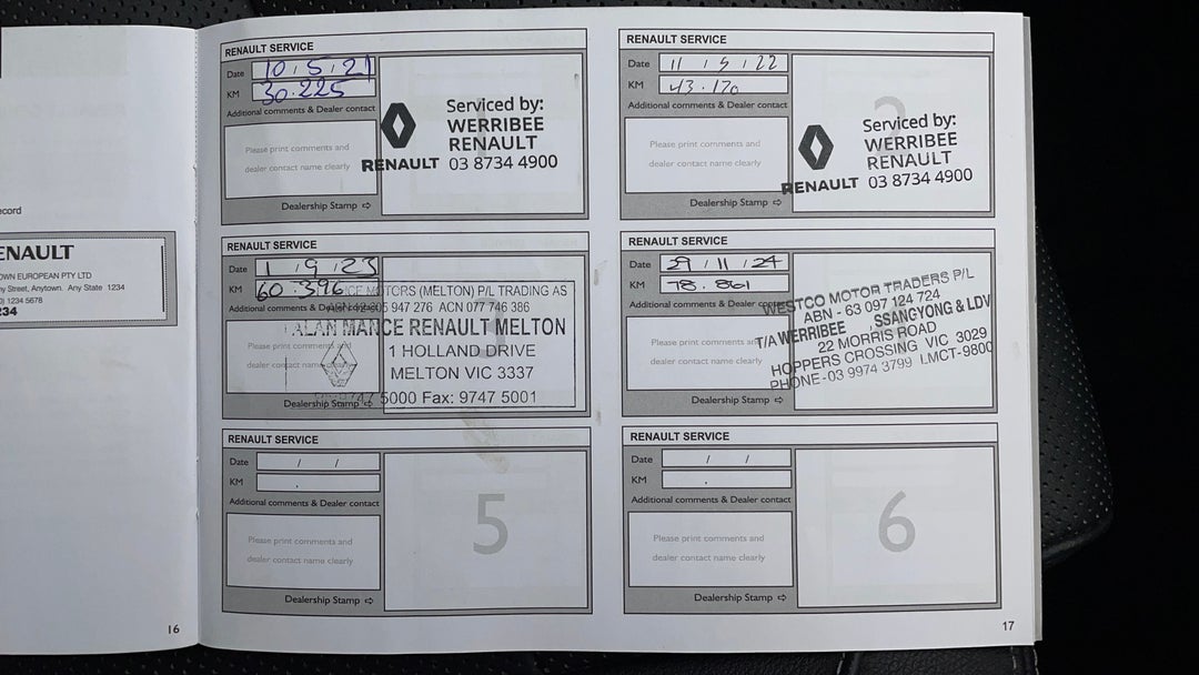 2019 Renault Koleos Intens X-tronic (4x2), Automatic, 79743 km, Service History