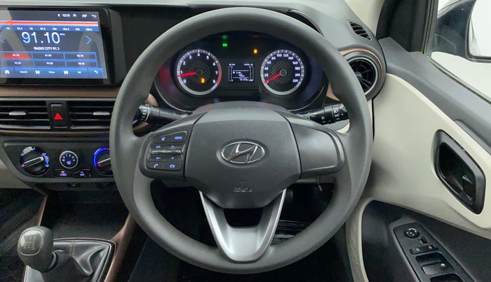 2020 Hyundai AURA S CNG, CNG, Manual, 73,189 km, Steering Wheel Close Up