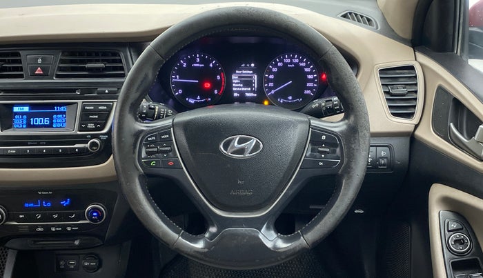 2015 Hyundai Elite i20 ASTA 1.4 CRDI, Diesel, Manual, 79,370 km, Steering Wheel Close Up