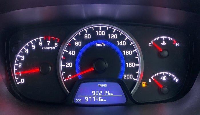 2017 Hyundai Grand i10 MAGNA 1.2 VTVT, Petrol, Manual, 97,791 km, Odometer Image