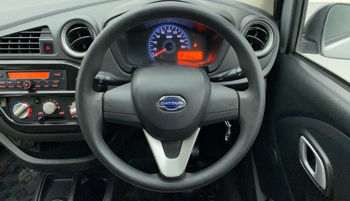 2018 Datsun Redi Go 1.0 T(O) AT, Petrol, Automatic, 15,500 km, Steering Wheel Close Up