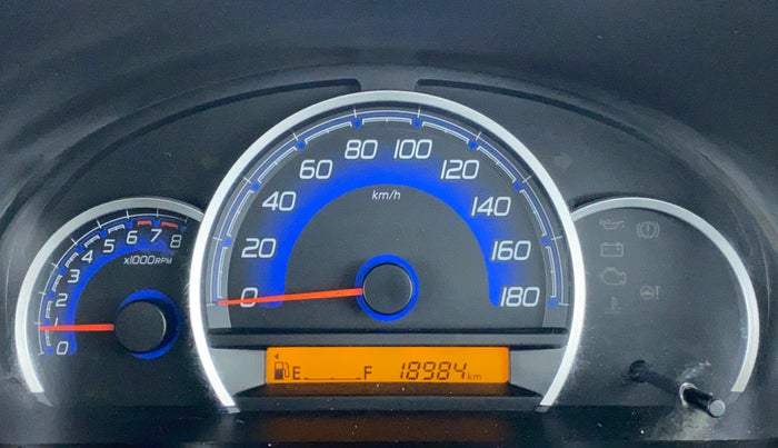 2018 Maruti Wagon R 1.0 VXI, Petrol, Manual, 19,064 km, Odometer Image