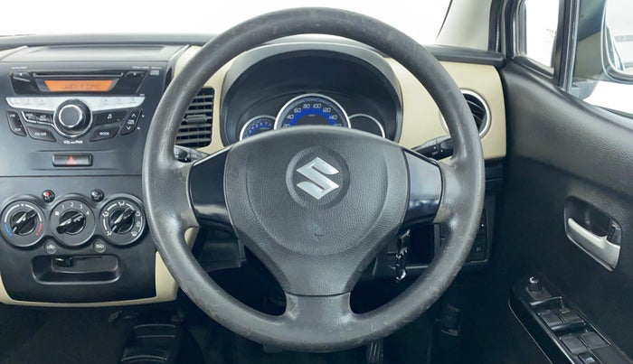 2018 Maruti Wagon R 1.0 VXI, Petrol, Manual, 19,064 km, Steering Wheel Close Up