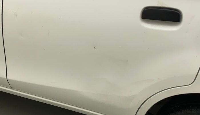 2016 Maruti Alto K10 VXI AMT, Petrol, Automatic, 62,087 km, Rear left door - Minor scratches