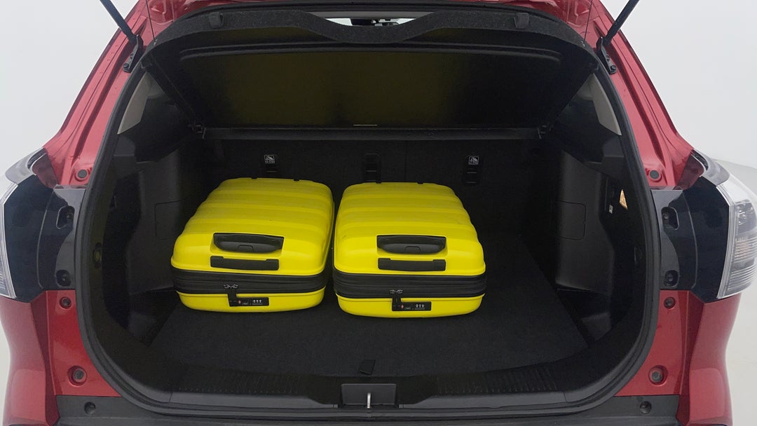 Boot Inside View with Luggage
