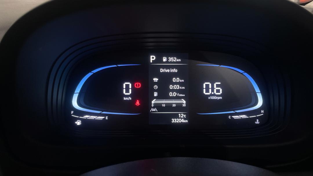 2023 Hyundai Venue Elite (black) Two-tone Roof, Automatic, 33154 km, Odometer View