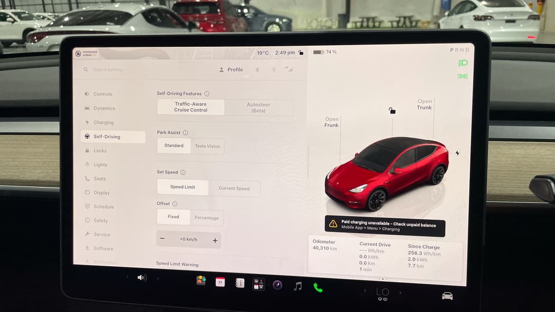 2023 Tesla Model Y Rear-wheel Drive, Automatic, 40310 km, Cruise Control
