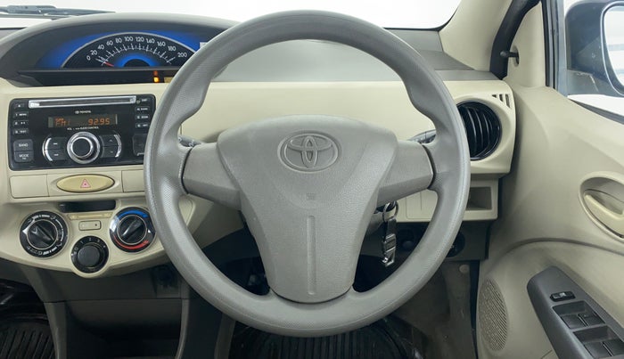 2014 Toyota Etios Liva G, Petrol, Manual, 25,919 km, Steering Wheel Close Up