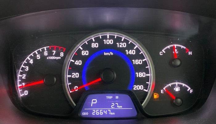 2018 Hyundai Grand i10 MAGNA AT 1.2 KAPPA VTVT, Petrol, Automatic, 26,646 km, Odometer Image