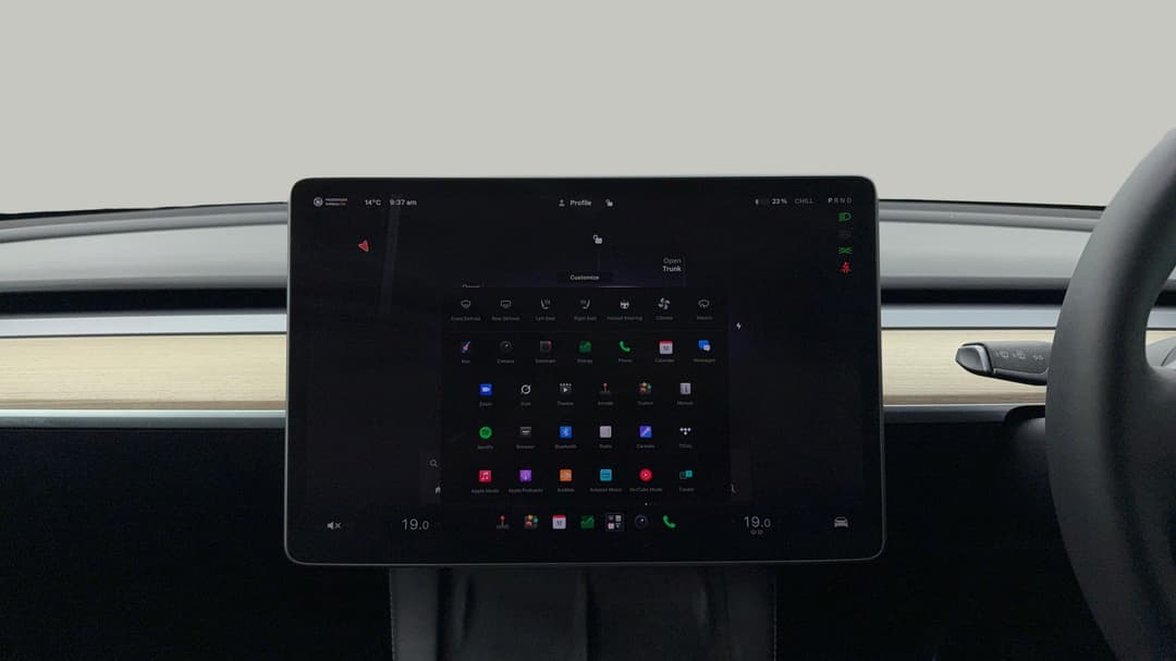 2022 Tesla Model Y Rear-wheel Drive, Automatic, 21258 km, Infotainment System