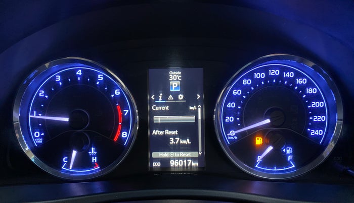 2017 Toyota Corolla Altis VL AT, CNG, Automatic, 96,186 km, Odometer Image