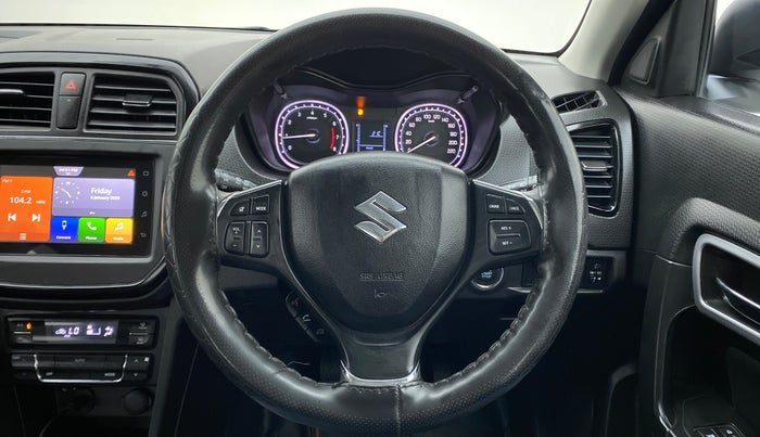 2020 Maruti Vitara Brezza ZXI, Petrol, Manual, 32,136 km, Steering Wheel Close Up