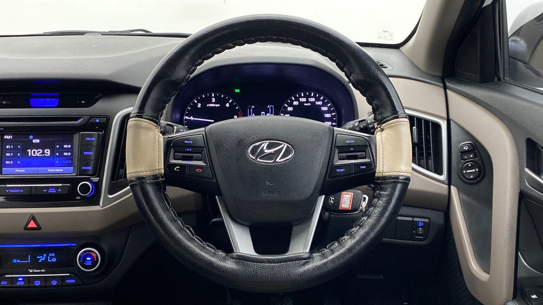 Steering Wheel Close Up
