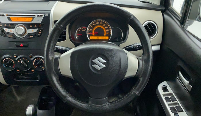 2016 Maruti Wagon R 1.0 VXI AMT, Petrol, Automatic, 59,424 km, Steering Wheel Close Up