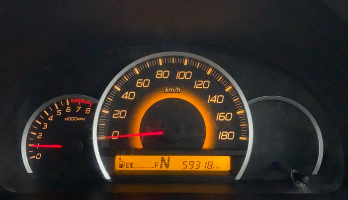 2016 Maruti Wagon R 1.0 VXI AMT, Petrol, Automatic, 59,424 km, Odometer Image