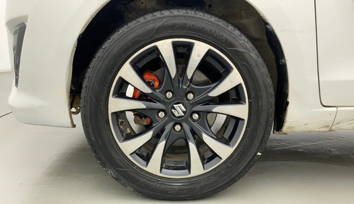 2014 Maruti Ertiga VXI CNG, CNG, Manual, 83,463 km, Left Front Wheel