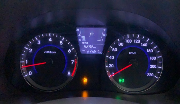 2017 Hyundai Verna 1.6 VTVT SX AT, Petrol, Automatic, 23,581 km, Odometer Image