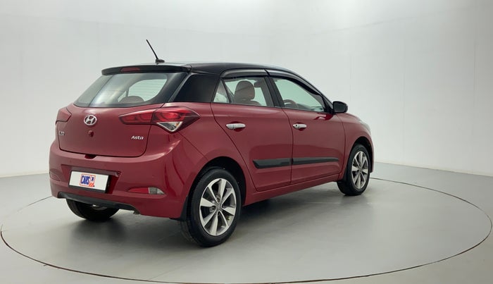 2017 Hyundai Elite i20 ASTA 1.2 DUAL TONE, Petrol, Manual, 93,100 km, Right Back Diagonal (45- Degree) View