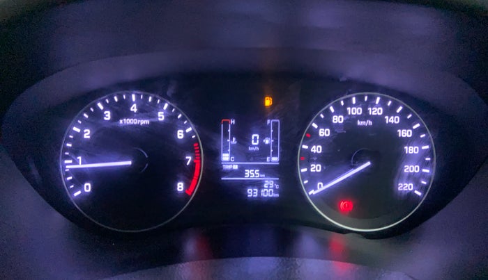 2017 Hyundai Elite i20 ASTA 1.2 DUAL TONE, Petrol, Manual, 93,100 km, Odometer View