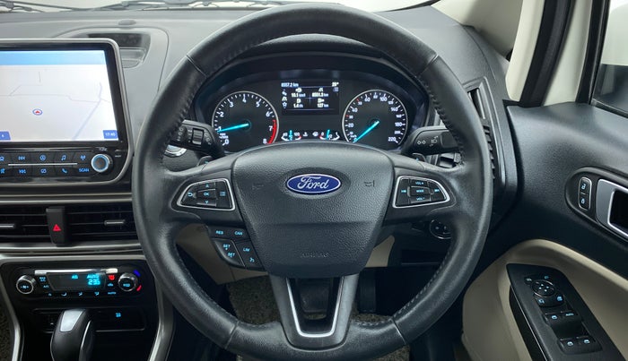 2019 Ford Ecosport 1.5 TITANIUM PLUS TI VCT AT, Petrol, Automatic, 8,556 km, Steering Wheel Close Up