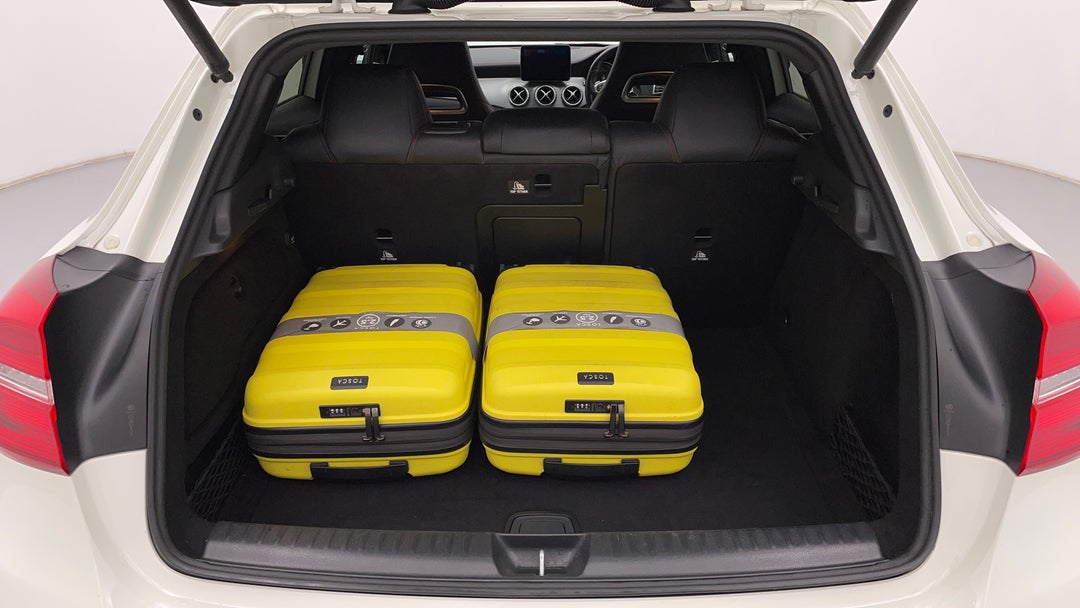 Boot Inside View with Luggage