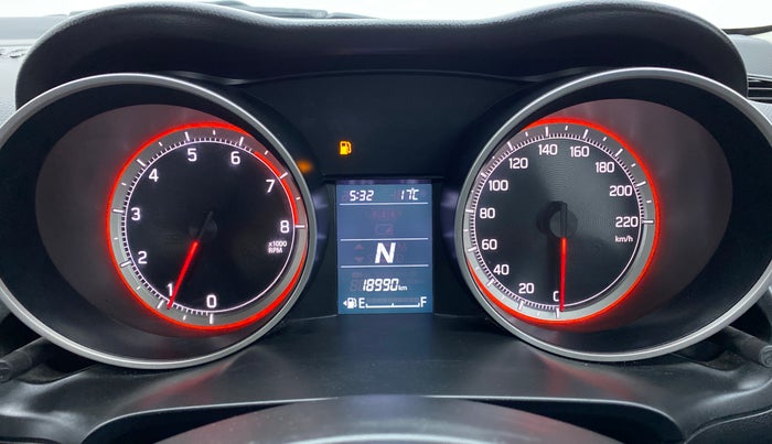 2018 Maruti Swift VXI AMT D, Petrol, Automatic, 18,958 km, Odometer View