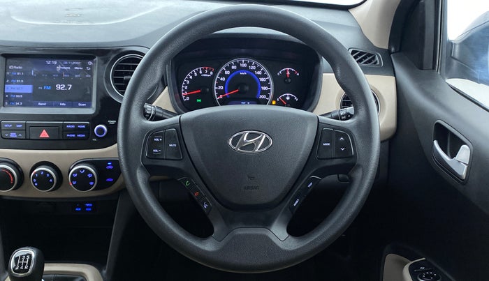 2017 Hyundai Grand i10 1.2 KAPPA SPORTZ (O), Petrol, Manual, 24,054 km, Steering Wheel Close Up